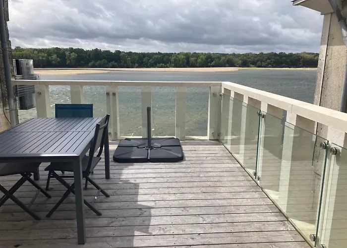 Les Sternes De St Mathurin Sur Loire , Terrasse Sur La Loire Apartament